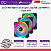 Corsair LL120 RGB 120mm Dual Light Loop RGB LED PWM Fan Triple Pack - 843591032438