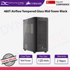 Corsair 480T Airflow Tempered Glass Mid-Tower Black - CS-CC-9011271-WW