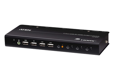 ATEN CS784H-AT-E 4-Port USB 4K HDMI KVMP™ Switch (Cables included) - 672792009563