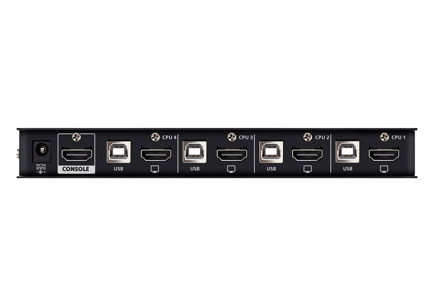 ATEN CS784H-AT-E 4-Port USB 4K HDMI KVMP™ Switch (Cables included) - 672792009563