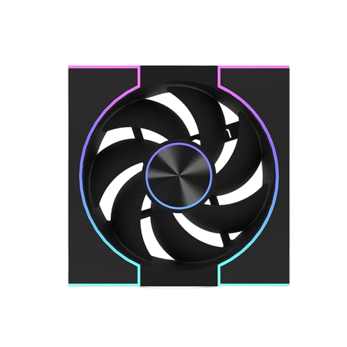DARKFLASH DM8R Reverse Black 120mm Case Fan - 4711527001505