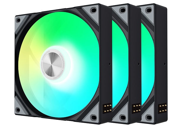 TRYX ROTA SL ARGB 120mm Fan Triple Pack Black - 850066255339