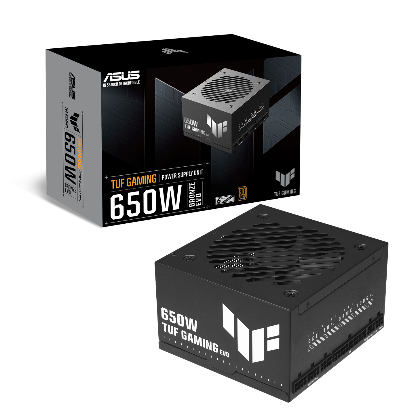 ASUS TUF Gaming 650W Bronze EVO FULLY MODULAR POWER SUPPLY - 4711636170550
