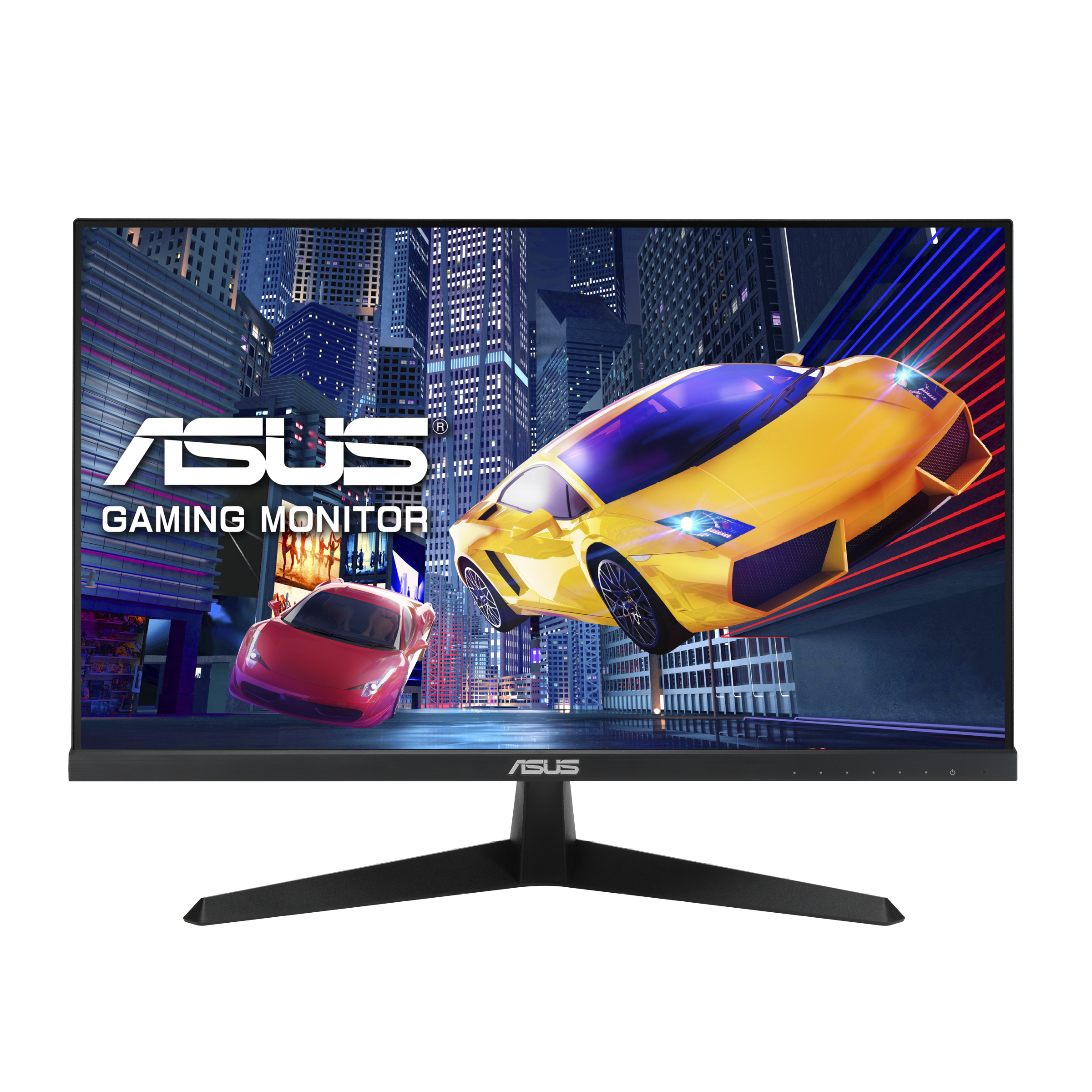 ASUS VY249HGR Eye Care Gaming Monitor – 23.8 inch FHD (1920 x 1080), IPS, 120Hz(OC), SmoothMotion, 1ms (MPRT), Adaptive Sync, Eye Care Plus technology, Blue Light Filter, Flicker Free, antibacterial treatment - ASUSVY249HGR