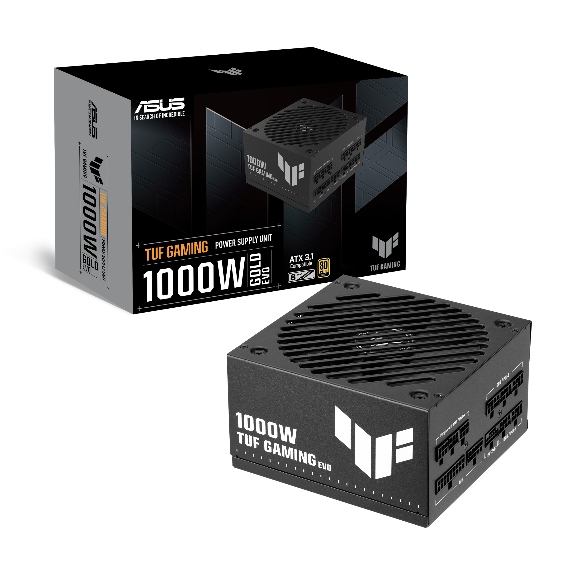 ASUS TUF GAMING 1000G EVO FULL MODE PSU ATX 3.1 - 4711636490368