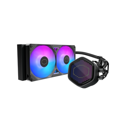 Cooler Master MasterLiquid 240 Atmos II Pixel LED ARGB | 240mm AIO Liquid Cooler - 884102131899