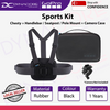 GOPRO SPORTS KIT Chesty + Handlebar / Seatpost / Pole Mount + Camera Case - AKTAC-001 - 818279023459