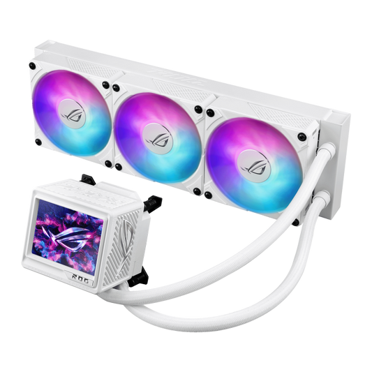 ASUS RYUJIN III 360 ARGB EXTREME WHITE AIO LIQUID COOLER(6YRS) - 4711387789957