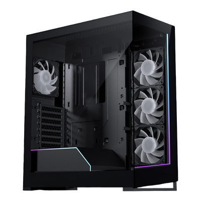 Phanteks NV5S Black Tempered Glass Steel ATX Mid-Tower Desktop Chassis - PHANV5SBLK