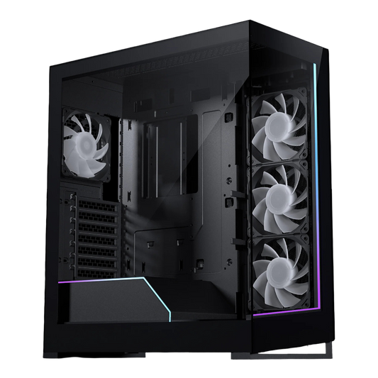 Phanteks NV5S Black Tempered Glass Steel ATX Mid-Tower Desktop Chassis - PHANV5SBLK