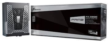 Seasonic Prime PX-2200 (ATX 3.1) / 2200W 80 Plus Platinum / Fully Modular / Hybrid Fan Control / ATX 3.1/PCI-E Gen 5.1 (12 Year Warranty) - 4711173878414