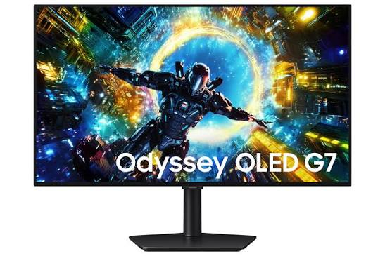 Samsung 32" Odyssey OLED G7 G73SH 4K 165Hz / FHD 330Hz Gaming Monitor - LS32HG732SEXXS
