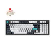 Keychron Q5 Max 96% 102 Key, Carbon Black, Knob, Red Switch, Brown Switch RGB Hot-Swap Gateron Jupiter Switch - 4895248864387,4895248864394