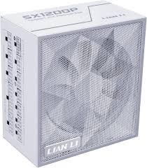 LIAN LI SX1200P-1200W WHITE ATX3.1 PCIe5.1 80+ PLATINUM FULLY MODULAR PSU - 4718466021342