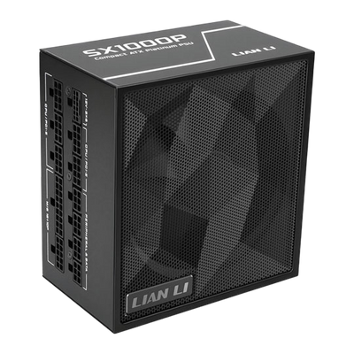 Lian Li SX1000P-1000W Fully Modular 80 Plus Platinum ATX 3.1 Black Power Supply - 4718466021106