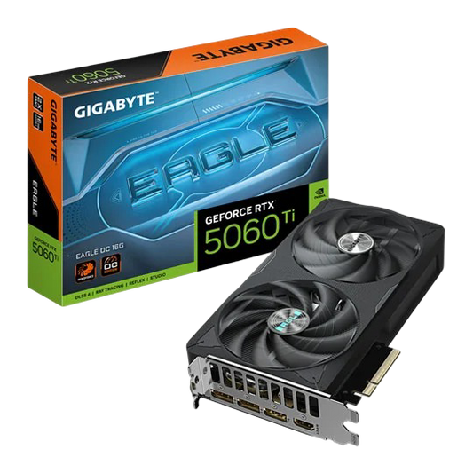 Gigabyte GeForce RTX 5060 Ti EAGLE OC 16GB GDDR7 Graphics Card GV-N506TEAGLE OC-16GD - 4719331356071