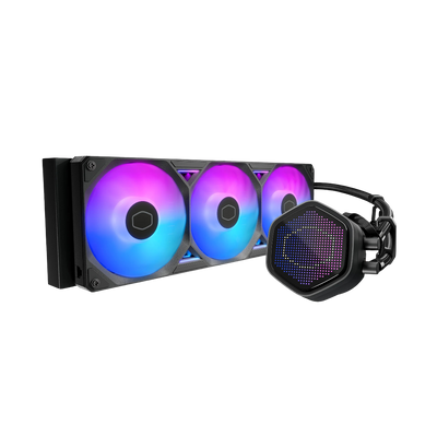 Cooler Master ML ATMOS II PIXEL LED 240 AIO Liquid CPU Cooler - Black - 4719512159613