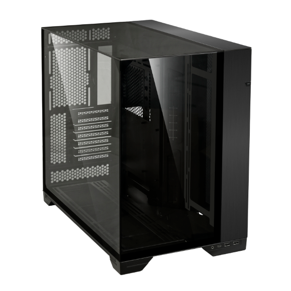 Lian Li O11 Vision Compact BLACK/WHITE Tempered Glass ATX PC Case