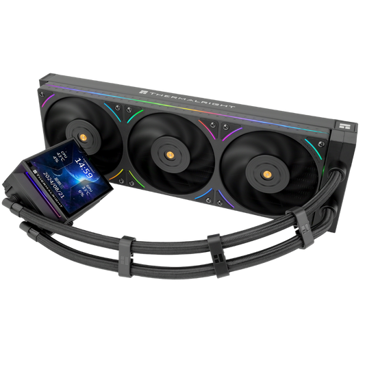 Thermalright Hyper Vision 360 UB ARGB Black Water AIO Liquid CPU Cooler - 814256018814