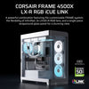 Corsair AIR 5400 RS-R ARGB Tempered Glass Mid-Tower - White - CS-CC-9011319-WW