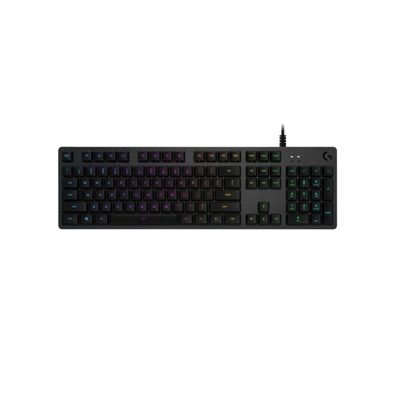 LOGITECH G512 CARBON RGB KB GX-BLUE CLICKY (2Y) - 920-008949 - 097855141897