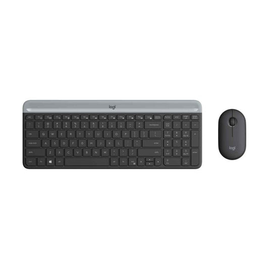 LOGITECH MK470 WIRELESS SLIM COMBO GRAPHITE (1Y) - 097855152121
