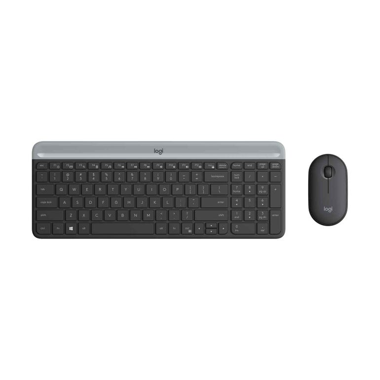 LOGITECH MK470 WIRELESS SLIM COMBO GRAPHITE (1Y) - 097855152121