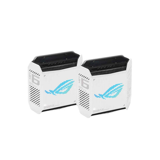 ASUS GT6 WHITE 2-PACK AX10000 TRI-BAND WIFI6 GAME-READY MESH GT6(W-2-PK) - 195553798457