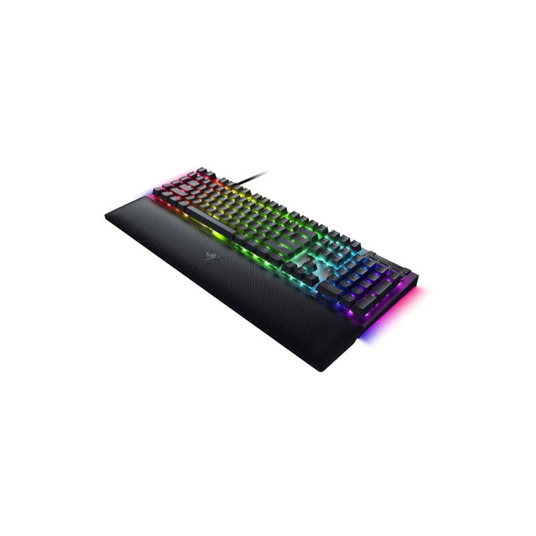 RAZER RZ03-04691800-R3M1 BLACKWIDOW V4 MECHANICAL GAMING KEYBOARD (YELLOW SWITCH) - 8887910072523
