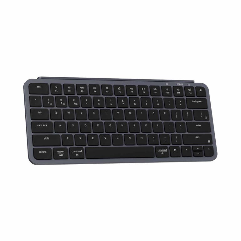 KEYCHRON KYCN-B1P-K1 KEYCHRON B1 PRO, 77KEY, SPACE GREY, WIRELESS SCISSOR, ULTRA-SLIM WIRELESS KEYBOARD - 4895248876359