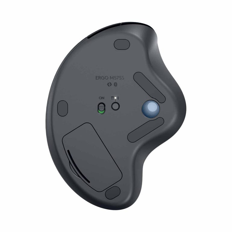 LOGITECH ERGO M575S SILENT WL TRACKBALL MOUSE (1Y) - 097855186805