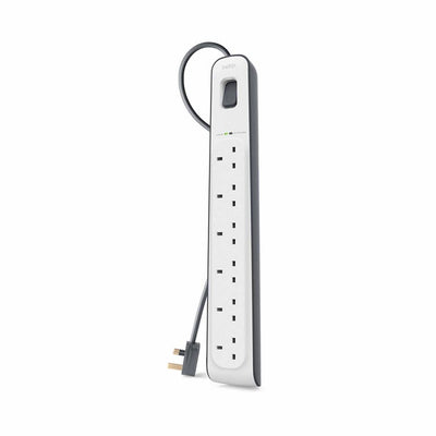 BELKIN BSV603AF2M-MY 6 OUTLET 2M SURGE PROTECTION STRIP - 745883906208