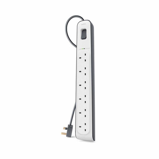 BELKIN BSV603AF2M-MY 6 OUTLET 2M SURGE PROTECTION STRIP - 745883906208
