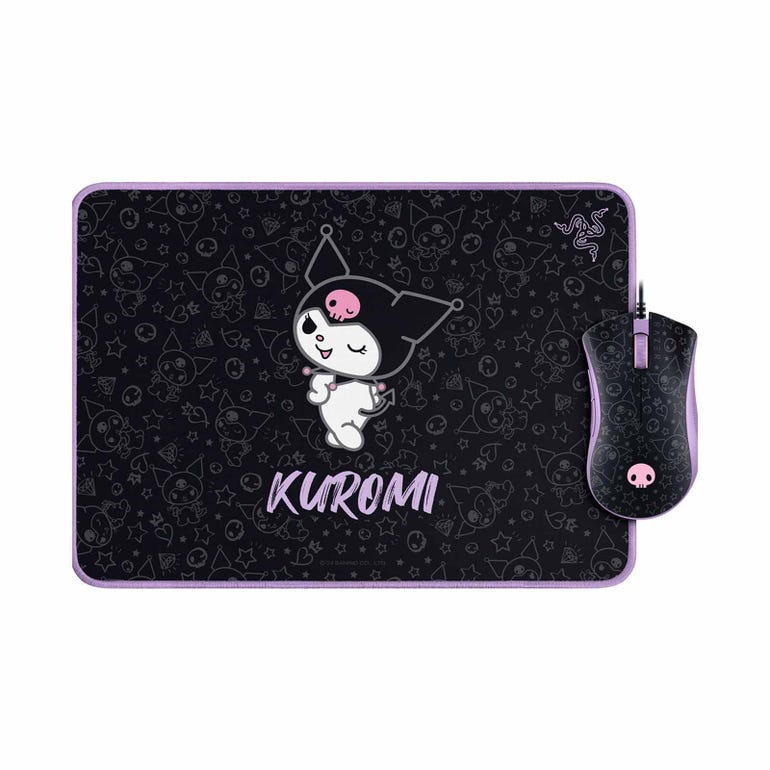 RAZER RZ83-03850400-B3M1 DEATHADDER ESSENTIAL AND GOLIATHUS MOUSE MAT BUNDLE - KUROMI EDITION - FRML PACKAGING - 8887910063507