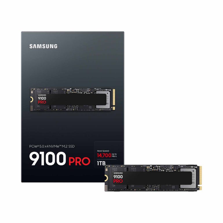 SAMSUNG 9100 PRO 1TB 14700MB/s GEN5 PCIe5.0 M.2 SSD(5YRS) - 8806095811628