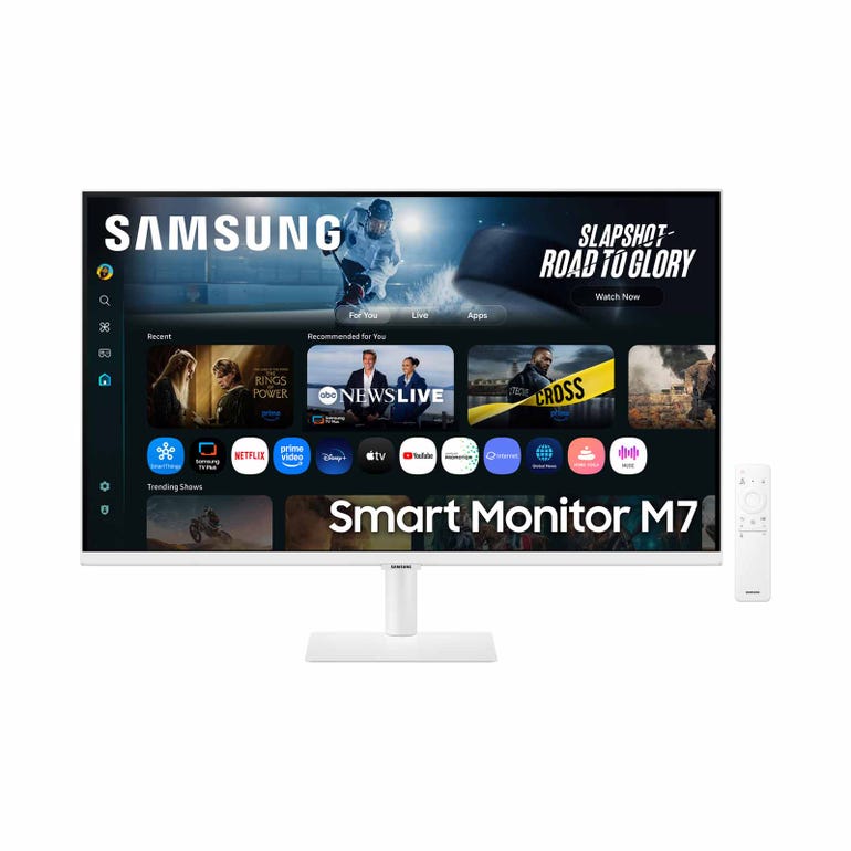 SAMSUNG LS32FM701UEXXS 32IN 4K M7 FLAT SMART MONITOR WHITE - LS32FM701UEXXS