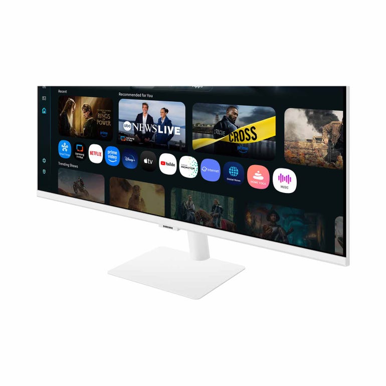 SAMSUNG LS32FM701UEXXS 32IN 4K M7 FLAT SMART MONITOR WHITE - LS32FM701UEXXS