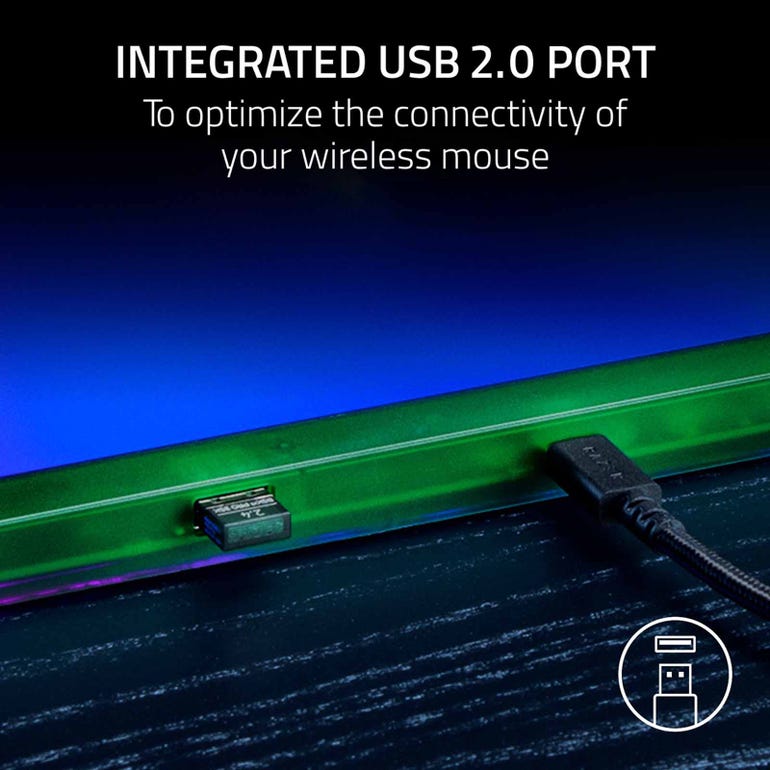 RAZER RZ02-04920300-R3M1 FIREFLY V2 PRO- MULTI-ZONE CHROMA GAMING MOUSE MAT - PHANTOM GREEN EDITION - FRML PACKAGING - 8886419319917