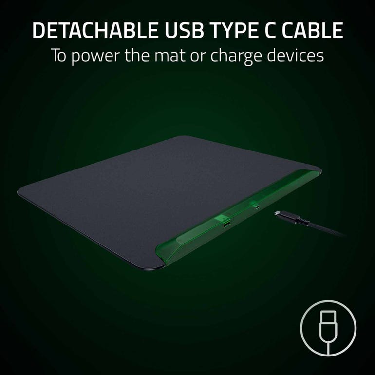 RAZER RZ02-04920300-R3M1 FIREFLY V2 PRO- MULTI-ZONE CHROMA GAMING MOUSE MAT - PHANTOM GREEN EDITION - FRML PACKAGING - 8886419319917