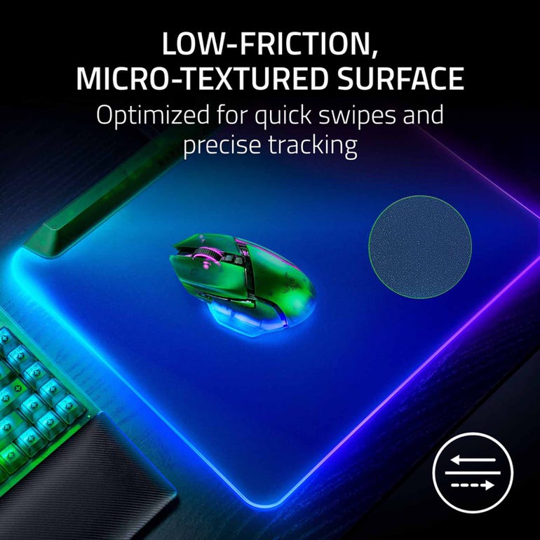 RAZER RZ02-04920300-R3M1 FIREFLY V2 PRO- MULTI-ZONE CHROMA GAMING MOUSE MAT - PHANTOM GREEN EDITION - FRML PACKAGING - 8886419319917