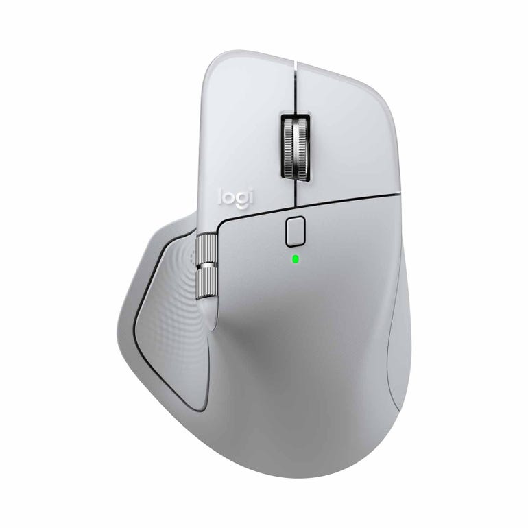 LOGITECH 910-007578 MX MASTER 4 FOR MAC WHITE SILVER - 097855207647