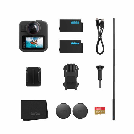 GOPRO CHDFZ-311-RW MAX2 + ACCESSORIES BUNDLE - 810116384198