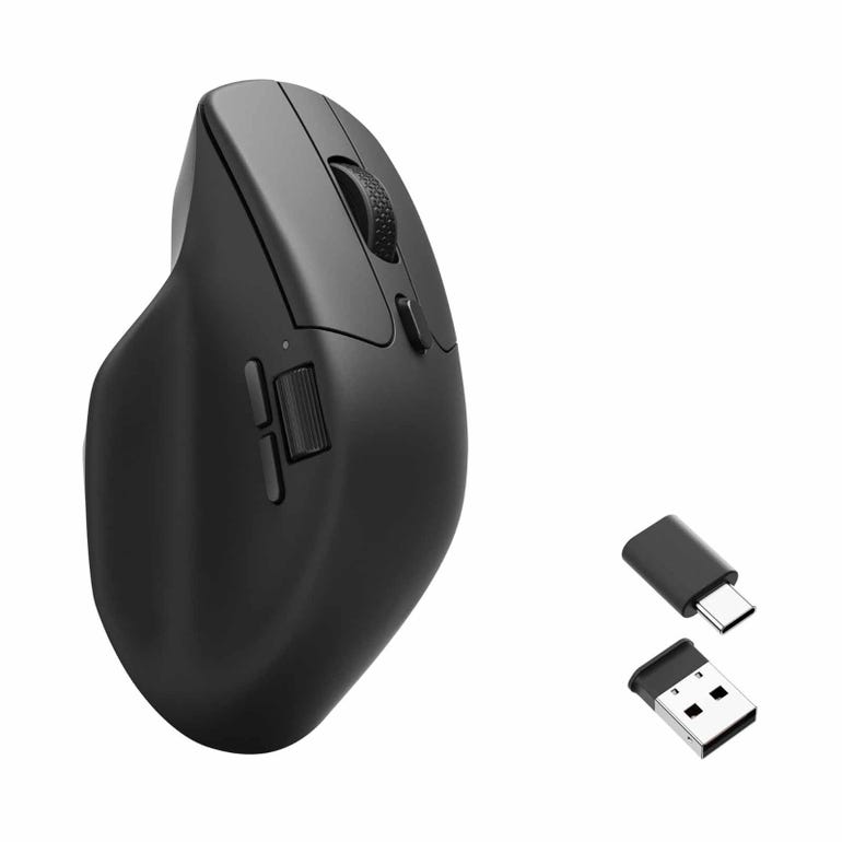 KEYCHRON KYCN-M6S-A1 M6S HUANO SILENT 20M MICRO SWITCH 2.4 GHZ WIRELESS MOUSE - BLACK - 4894979048257