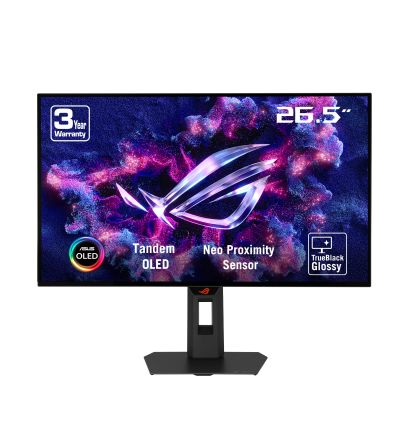 ASUS ROG Strix OLED XG27AQWMG 27-inch 1440p True Black Glossy Tandem OLED, 280 Hz Gaming Monitor - ASUSXG27AQWMG