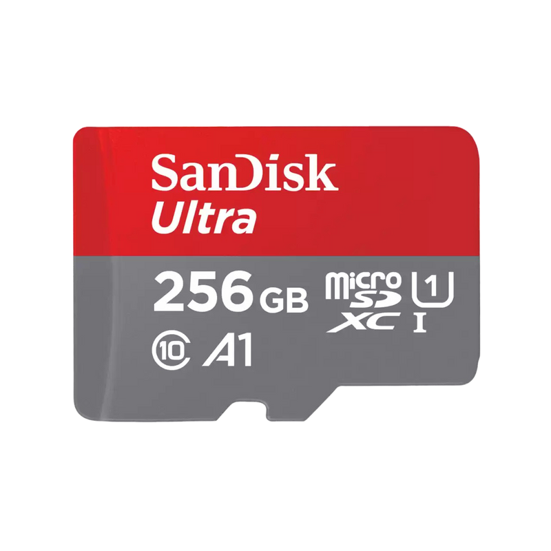 SanDisk Ultra microSD Card SQUAC 256GB - 619659200497