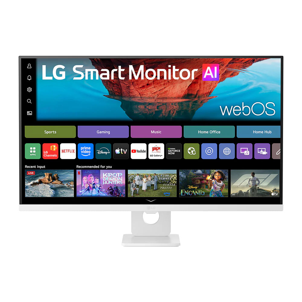 LG Smart Monitor AI 32U721SB-W 31.5" UHD VA with webOS - LG32U721SB-W