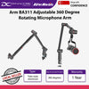 Avermedia Live Streamer Arm BA311 Adjustable 360 Degree Rotating Microphone Arm - 4710710674229