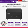 ASUS NUC 15 PRO TALL C3-100U Intel Graphics Wi-Fi 7 Barebone Mini PC Black - 197105958210