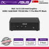 ASUS NUC 16 C5-320 Intel Graphics DDR5 16GB RAM 1TB SSD Win 11 Pro Mini PC Black - 199291606388