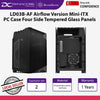 SilverStone LD03B-AF Airflow Version Mini-ITX PC Case Four Side Tempered Glass Panels - SST-LD03B-AF